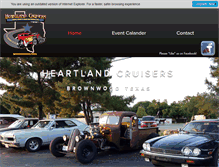 Tablet Screenshot of heartlandcruisers.org